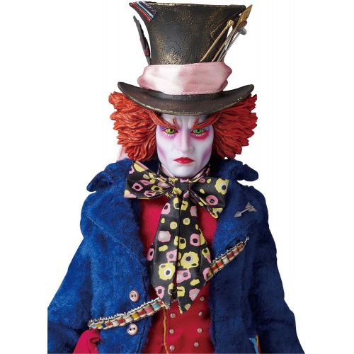 메디콤 Alice in Wonderland MAD Hatter RAH (Real Action Heroes) Blue Jacket Version Figure by Medicom Toy