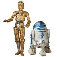 MAFEX No.012 Star Wars The Force Awakens C-3PO & R2-D2 Action Figure Medicom Toy Mafekkusu Non-Scale ABS & ATBC-PVC-Painted