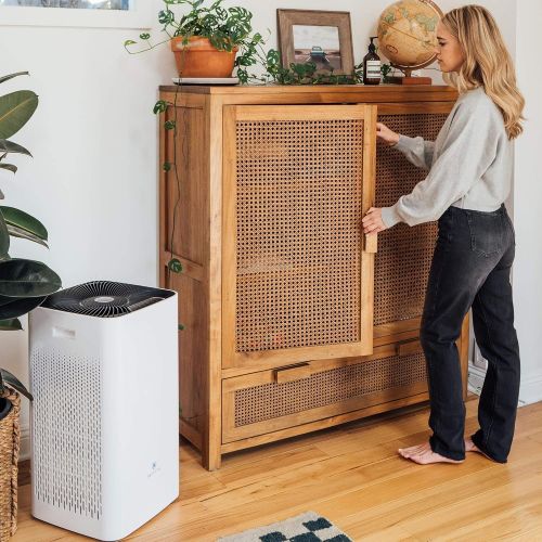  Medify Air Medify MA-112 Air Purifier with H13 True HEPA Filter 2,500 sq ft Coverage for Allergens, Smoke, Smokers, Dust, Odors, Pollen, Pet Dander Quiet 99.9% Removal to 0.1 Microns White, 1