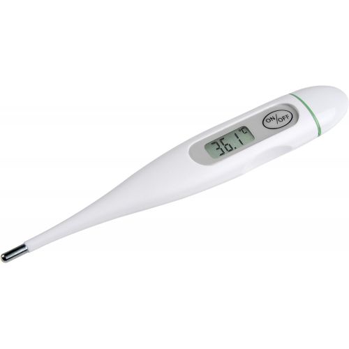  Medisana FTC digitales Fieberthermometer fuer Baby, Kinder und Erwachsene, oral, axillar oder rektal, wasserdicht mit Fieberalarm
