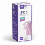 Medline Unna-Z Stretch Elastic Zinc Oxide & Calamine Bandage, 4X10YD (12 Count)