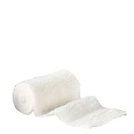 Medline Cotton Gauze Bandage Rolls, Non-Sterile, 4.5