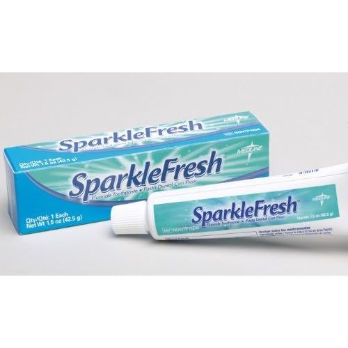  Medline NONTP6I Sparkle Fresh Toothpaste, 0.6 oz (Pack of 720)