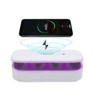 Medsonic UV Sanitizer Box, Cell Phone Sanitizer,Sterilizer for Smart Phone, Cell Phone Cleaner Portable Phone Cleaning Box for Mobile Phone with wireless fast charging and Aroma Di