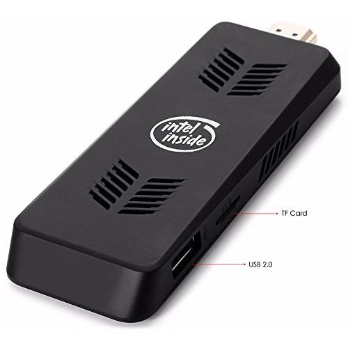  MeeGOpad MeeGoPad T07 2GB RAM Official Licensed Windows 10 Home Version Mini PC, Intel Atom Cherry Trail x5-Z8300 Quad-core Compute Stick, 32G Storage Support WIFI 802.11bgn Bluetooth 4.0