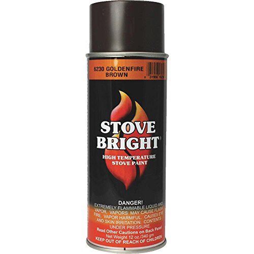  Meeco Stove Bright 6230 12 Oz Golden Fire Brown Stove Bright High Temperature Paint