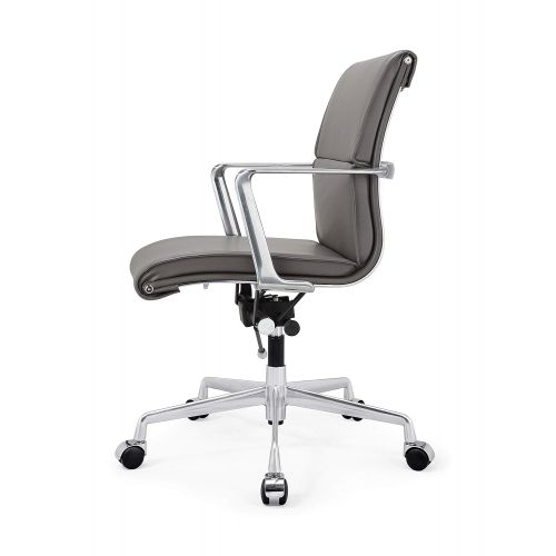  Meelano 347-GRY M347 Home Office Chair Grey