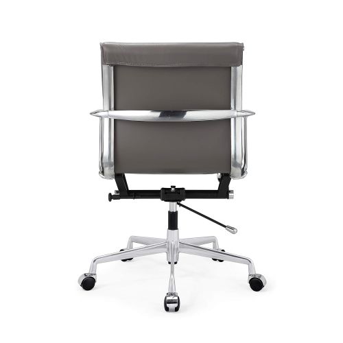  Meelano 347-GRY M347 Home Office Chair Grey