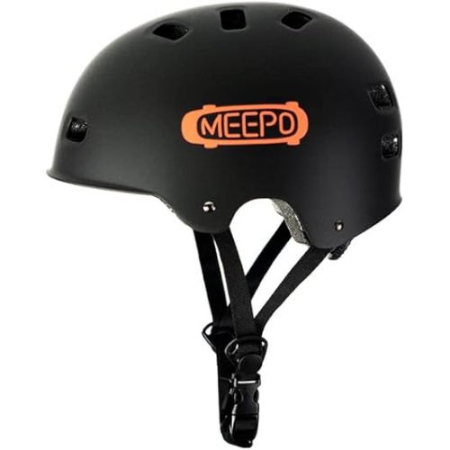  MEEPO MINI5 ER Electric Skateboard with MEEPO Electric Skateboard Helmet(Black)