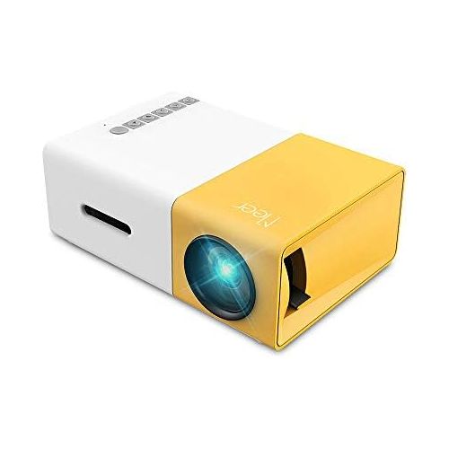  [아마존베스트]Mini Projector, Meer YG300 Portable Pico Full Color LED LCD Video Projector for Children Present, Video TV Movie, Party Game, Outdoor Entertainment with HDMI USB AV Interfaces and