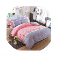 Meet at Corner-bedding sets Beauty Pink Floral Bow-Knot Printing Bedding Sets Girls Women Kids Cotton Bed Linen Bedclothes Twin Fullg,Brown,King