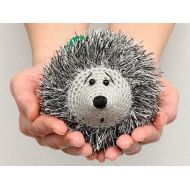 kids gift for her Wife gift Crochet Hedgehog Pet miniature Heart Pet Plush Toy For kids Amigurumi Stuffed Animal knit toys kids MeetBestKnit