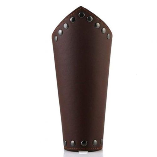  Meetoo meetoo Faux Leather Arm Bracers,Faux Leather Arm Guards,arm bracers Cosplay for Men or Women,Medieval Knight Arm Bracers