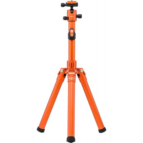  Mefoto MeFOTO GlobeTrotter Air Tripod and Selfie Stick in One Kit - Orange (GTAIRORG)