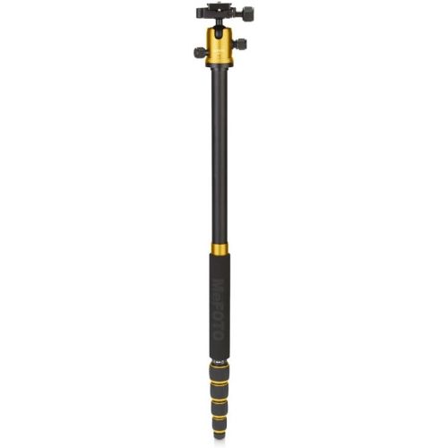  Mefoto MeFOTO Aluminum Roadtrip Travel TripodMonopod Kit - Yellow (A1350Q1Y)