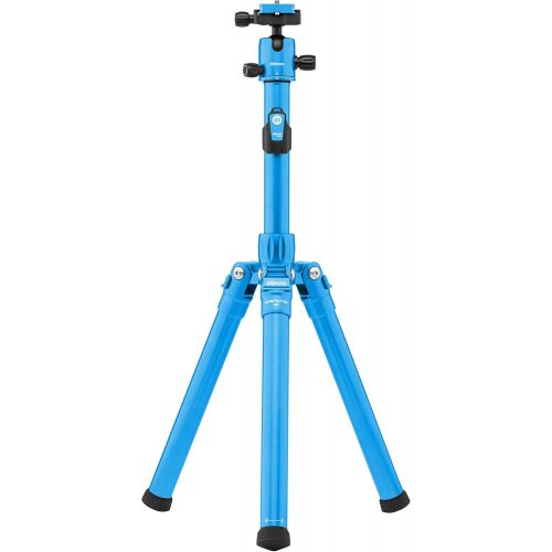  Mefoto MeFOTO GlobeTrotter Air Tripod and Selfie Stick in One Kit - Blue (GTAIRBLU)