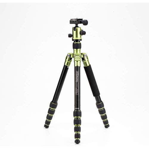  Mefoto MeFOTO Classic Carbon Fiber Roadtrip Travel TripodMonopod Kit - Green (C1350Q1G)