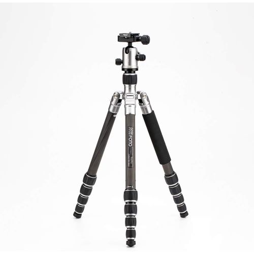  Mefoto MeFOTO Classic Carbon Fiber Roadtrip Travel TripodMonopod Kit - Green (C1350Q1G)