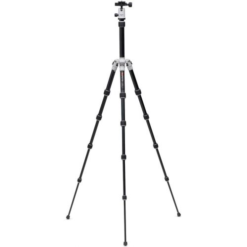  Mefoto MeFOTO Classic Aluminum Backpacker Travel Tripod Kit - White (A0350Q0W)