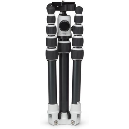  Mefoto MeFOTO Classic Aluminum Backpacker Travel Tripod Kit - White (A0350Q0W)