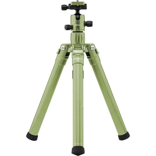  Mefoto MeFOTO GlobeTrotter Air Tripod and Selfie Stick in One Kit - Green (GTAIRGRN)