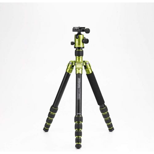  Mefoto MeFOTO Classic Aluminum Globetrotter Travel TripodMonopod Kit - Green (A2350Q2G)