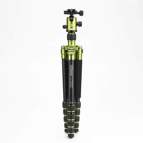  Mefoto MeFOTO Classic Aluminum Globetrotter Travel TripodMonopod Kit - Green (A2350Q2G)