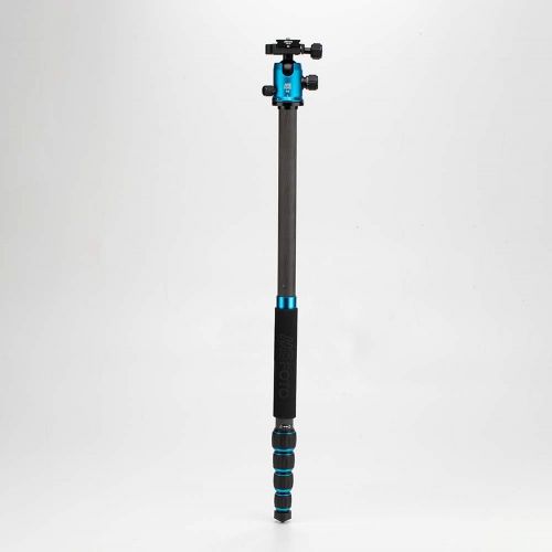  Mefoto MeFOTO Classic Carbon Fiber Globetrotter Travel TripodMonopod Kit - Green (C2350Q2G)