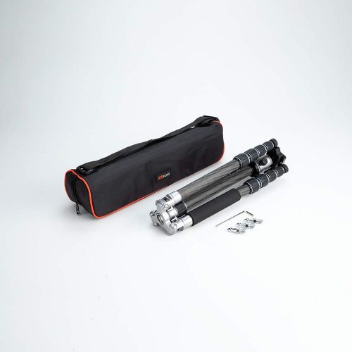  Mefoto MeFOTO Classic Carbon Fiber Roadtrip Travel TripodMonopod Kit - Black (C1350Q1K)