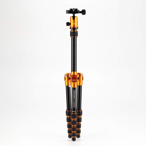  Mefoto MeFOTO Classic Aluminum Backpacker Travel Tripod Kit - Orange (A0350Q0C)