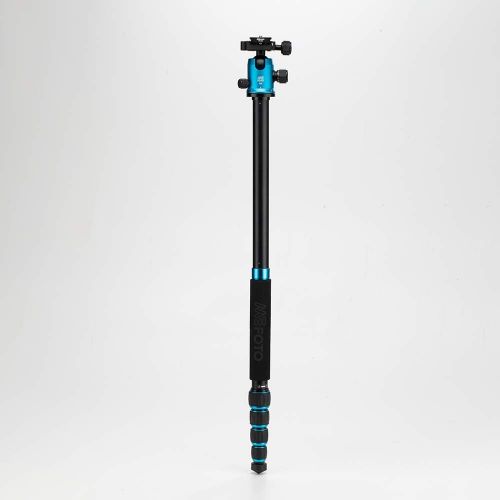  Mefoto MeFOTO Classic Aluminum Globetrotter Travel TripodMonopod Kit - Blue (A2350Q2B)