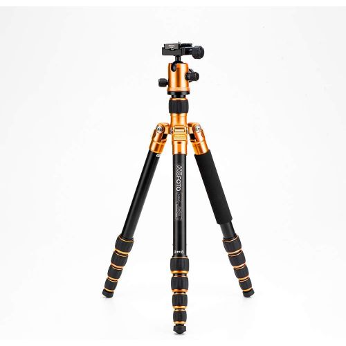  Mefoto MeFOTO Classic Carbon Fiber Roadtrip Travel TripodMonopod Kit - Titanium (C1350Q1T)