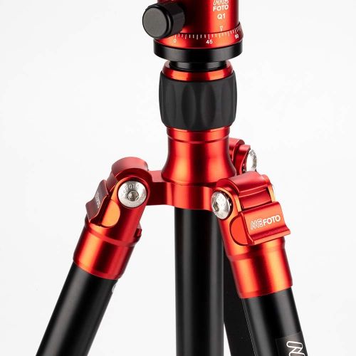  Mefoto MeFOTO Classic Aluminum Roadtrip Travel TripodMonopod Kit - Red (A1350Q1R)