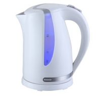 Mega Chef 1.7Lt. Plastic Electric Tea Kettle- White by Mega Chef