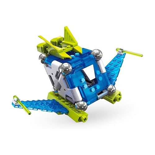  Mega Construx Magnext 3-in-1 Mag-Racers Construction Set with Magnets, Magnetic Building Toys for Kids 56 Pieces