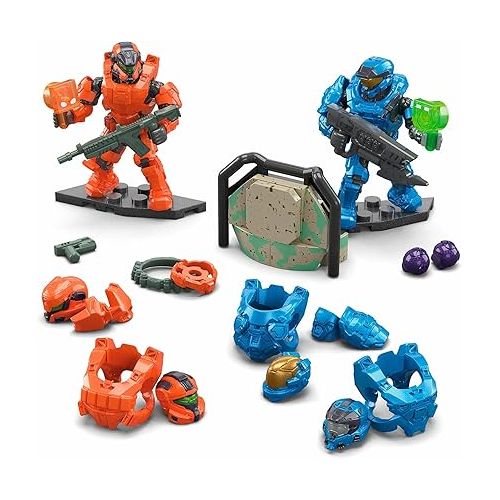  Mega Bloks Decisive Engagement Halo Infinite Weather Action Figures, HKT16