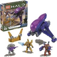 MEGA Mattel Halo Arbiter's Quest Banshee Vehicle Halo Infinite Construction Set,Building Toys for Boys