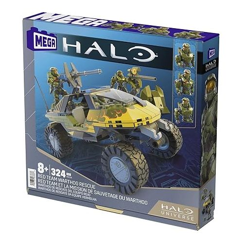  Halo Red Team Warthog Rescue 324 Pieces