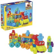 MEGA BLOKS Fisher-Price ABC Blocks Building Toy, ABC Learning Train with 60 Pieces for Toddlers, Toy Ideas for Kids Age 1+ Years (Amazon Exclusive)
