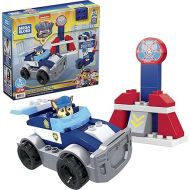 Mega BLOKS PAW Patrol Toddler Building Blocks Toy Car, Chase's City Police Cruiser with 31 Pieces, 1 Figure, Gift Ideas for Kids Age 3+ Years