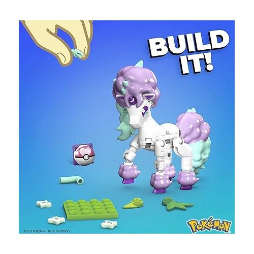  Mega Construx Pokemon Power Pack Galarian Ponyta 2 Pack