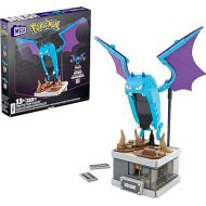 Mega Pokemon Action Figure Building Set, Mini Motion Golbat with 313 Pieces and Wing Flapping Movement, Build & Display Toy for Collectors
