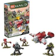 Mega Construx Halo Hijacked Ghost Vehicle Halo Infinite Construction Set, Building Toys for Kids