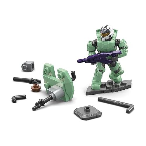  Mega Bloks Bazaar Battleground Halo Infinite Weather Action Figure