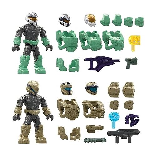  Mega Bloks Bazaar Battleground Halo Infinite Weather Action Figure