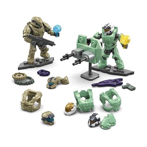  Mega Bloks Bazaar Battleground Halo Infinite Weather Action Figure