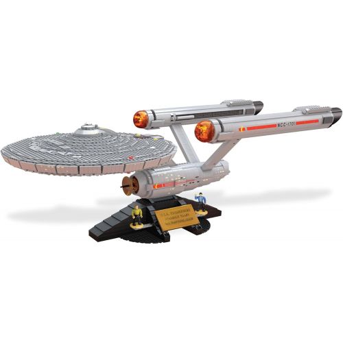 메가블럭 [아마존베스트]Mega Bloks Star Trek U.S.S. Enterprise NCC-1701 Collector Construction Set