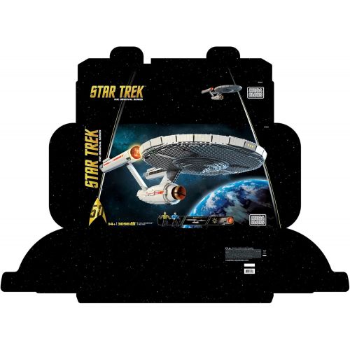 메가블럭 [아마존베스트]Mega Bloks Star Trek U.S.S. Enterprise NCC-1701 Collector Construction Set