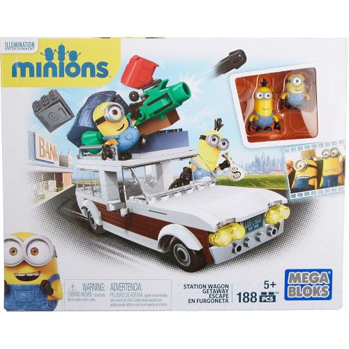 메가블럭 [아마존베스트]Mega Bloks Minions Station Wagon Getaway