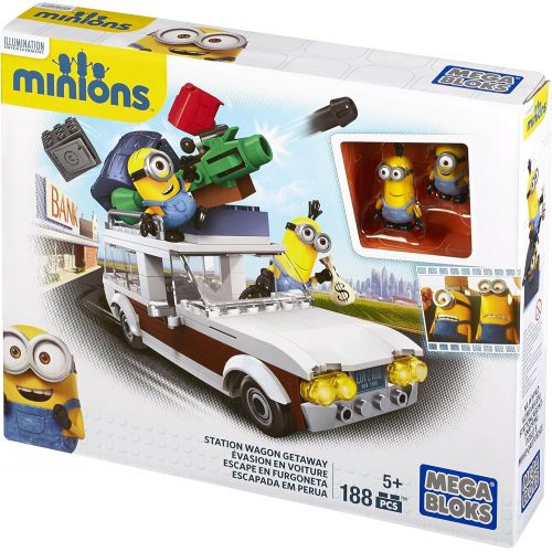 메가블럭 [아마존베스트]Mega Bloks Minions Station Wagon Getaway